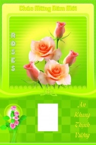 Lịch Tết Đón Xuân HOA HỒNG